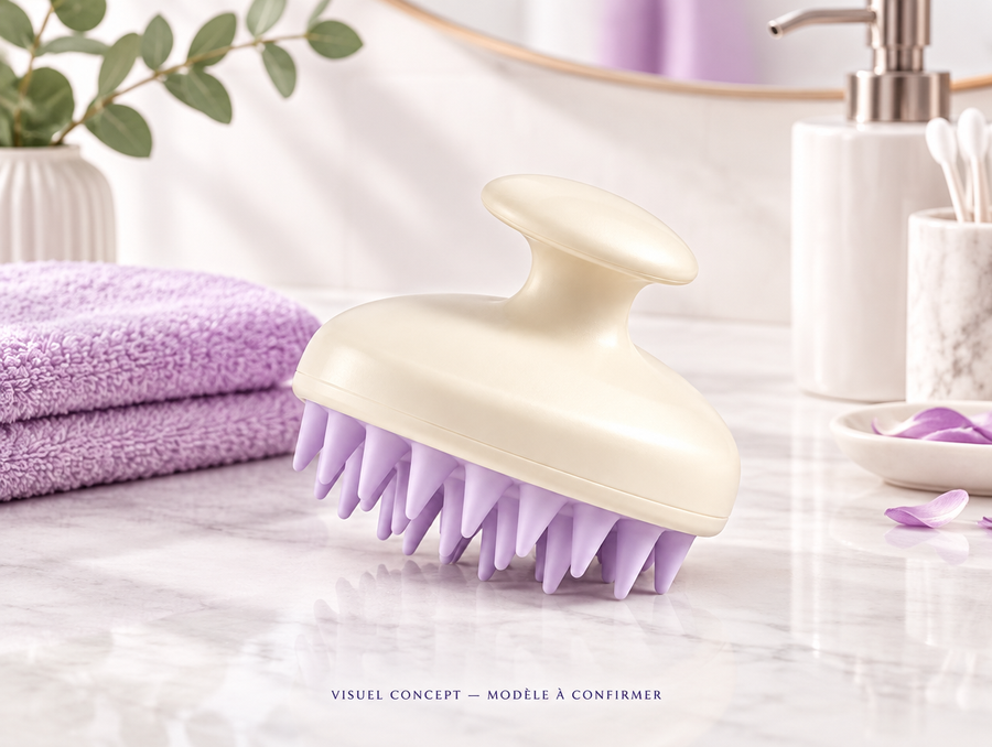 Brosse de massage du cuir chevelu DEENII