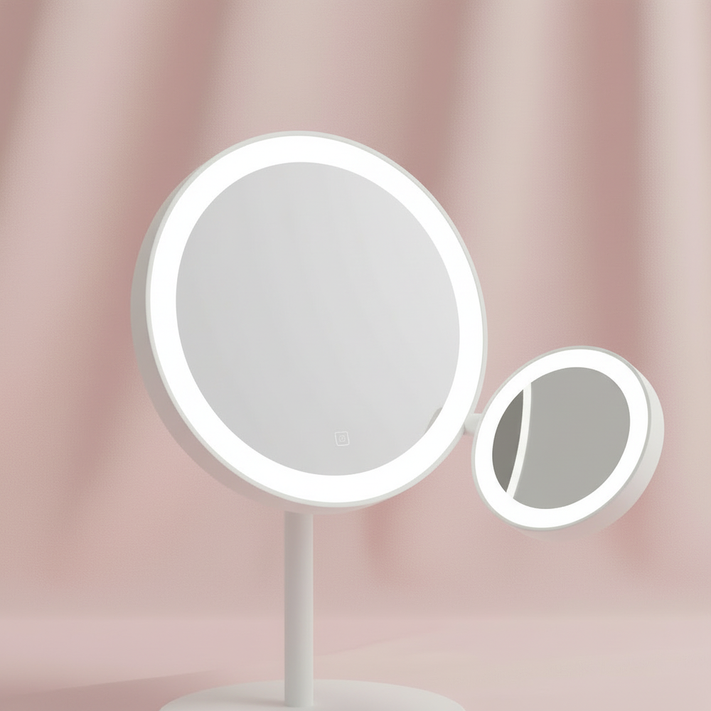 Miroir de maquillage LED DEENII en situation