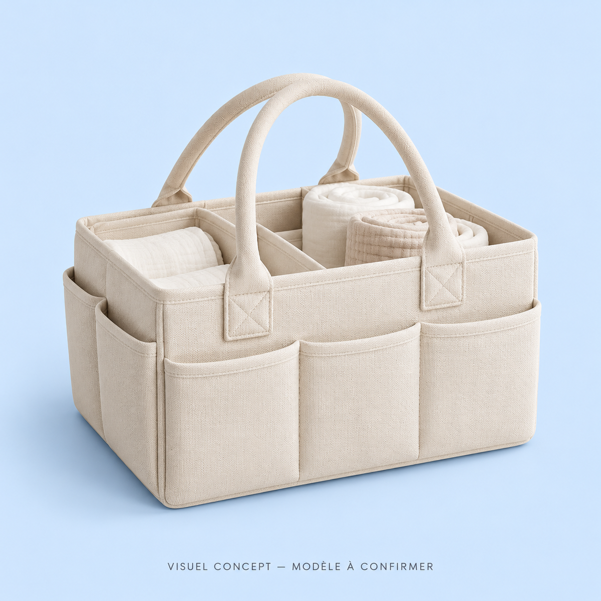 Visuel concept du panier de change DEENII — modèle fournisseur à confirmer.