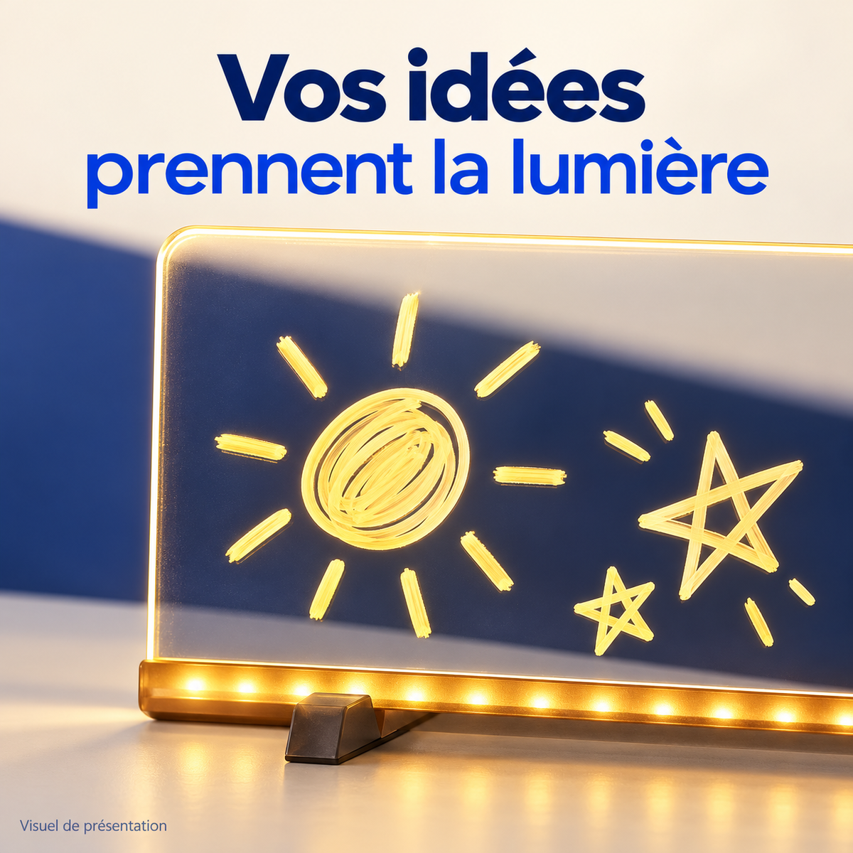 Faites briller les idées, même les plus petites