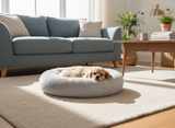 Coussin rond moelleux DEENII en situation