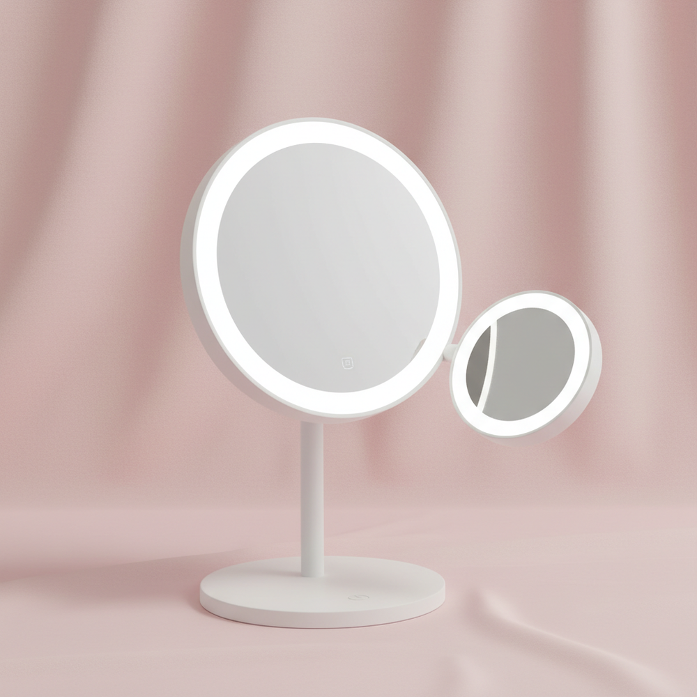 Miroir de maquillage LED DEENII en situation